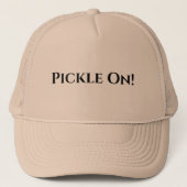 Pickleball Player Hat Truckerkappe (Vorderseite)