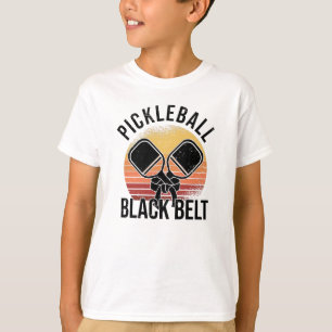 Pickleball Player Hobby Pickleball Black Strap T-Shirt