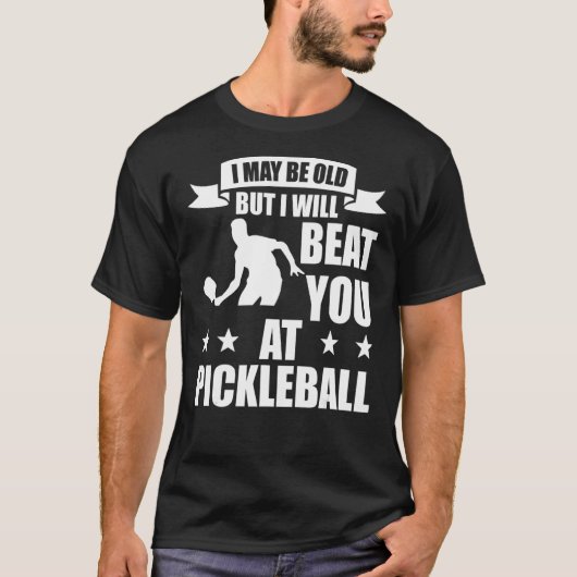 Pickleball Player Ich werde dich bei Pickleball_1  T-Shirt (Vorderseite)