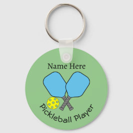Pickleball Player Key Ring Schlüsselanhänger