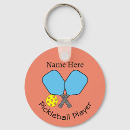 Pickleball Player Key Ring Schlüsselanhänger