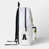 Pickleball Player Personalisiert Name Funny Bedruckter Rucksack (Links)