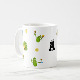 Pickleball Player Personalisiert Name Funny Kaffeetasse