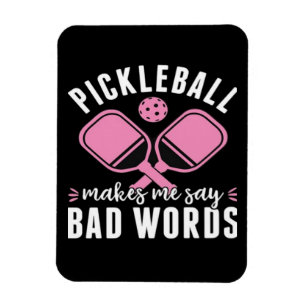 Pickleball Player Pickleball macht mich schlecht Magnet