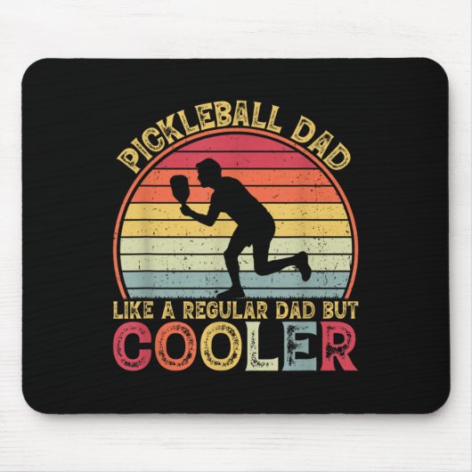Pickleball Player Quote Funny Pickleball Lover Gra Mousepad (Vorne)