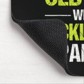 Pickleball Player Quote Funny Pickleball Lover Gra Mousepad (Ecke)