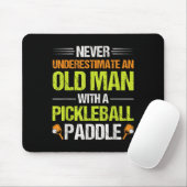Pickleball Player Quote Funny Pickleball Lover Gra Mousepad (Mit Mouse)