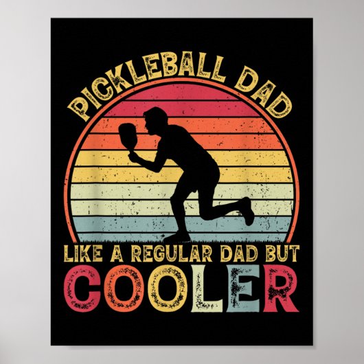 Pickleball Player Quote Funny Pickleball Lover Gra Poster (Vorne)
