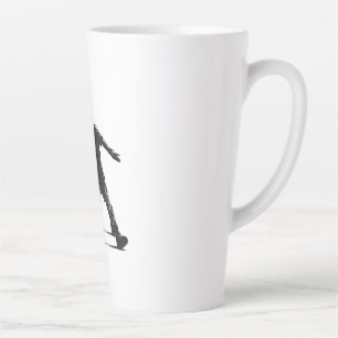 Pickleball Player Silhouette Sportdesign Milchtasse