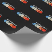 Pickleball Player Sports Lover Geschenkpapier (Ecke)