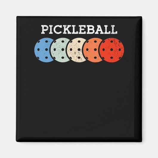 Pickleball Player Sports Lover Magnet (Vorne)