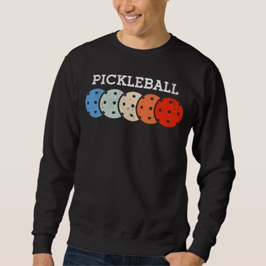 Pickleball Player Sports Lover Sweatshirt (Vorderseite)