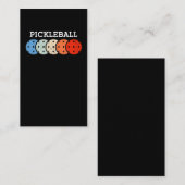 Pickleball Player Sports Lover Visitenkarte (Vorne/Hinten)