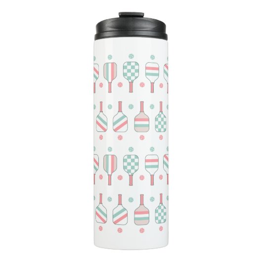 Pickleball Player  Thermosbecher (Vorderseite)