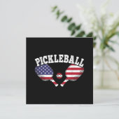 Pickleball Player Vintag Pickle Ball Liebe (Stehend Vorderseite)