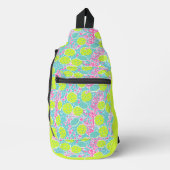Pickleball Playful Bliss Crossbody Bag (Vorderseite)