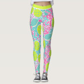 Pickleball Playful Bliss Leggings (Vorderseite)