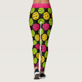 Pickleball polka dot leggings (Rückseite)