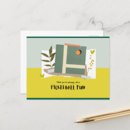 Pickleball Postkarte