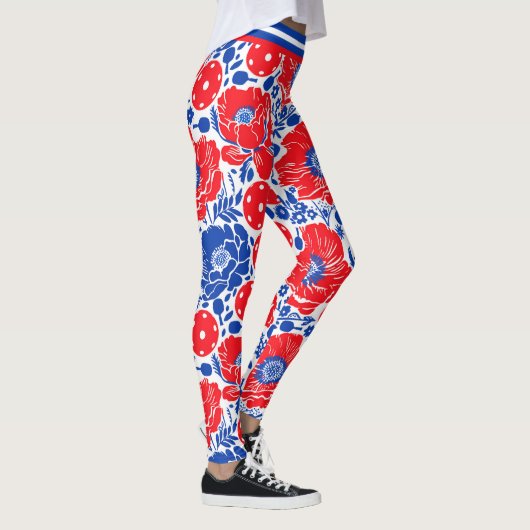 Pickleball Power Leggings, Pickleball Leggings (Rechts)