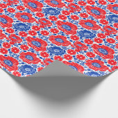 Pickleball Present Wrap Geschenkpapier (Ecke)