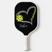 Pickleball Pulse — Love Every Rally Personalized Pickleball Schläger (Vorderseite)