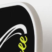 Pickleball Pulse — Love Every Rally Personalized Schläger (Linke Seite)