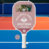 Pickleball Queen and Best Mama Ever 3 Foto Grid Pickleball Schläger