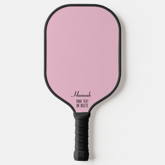 Pickleball Queen Crown Pink Personalisiert Pickleball Schläger (Rückseite)