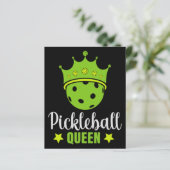 Pickleball Queen Funny Pickle Ball Queen (Stehend Vorderseite)