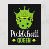 Pickleball Queen Funny Pickle Ball Queen (Rückseite)