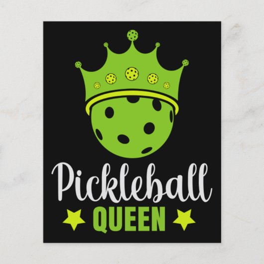Pickleball Queen Funny Pickle Ball Queen (Vorderseite)