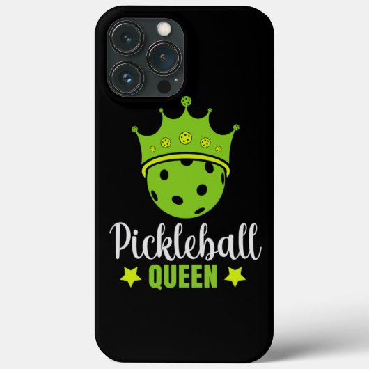 Pickleball Queen Funny Pickle Ball Queen Case-Mate iPhone Hülle (Rückseite)