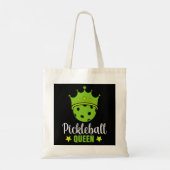 Pickleball Queen Funny Pickle Ball Queen Tragetasche (Rückseite)