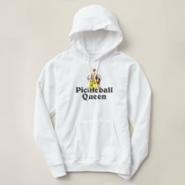 Pickleball Queen - Gelbe Pickleball-Krone Hoodie