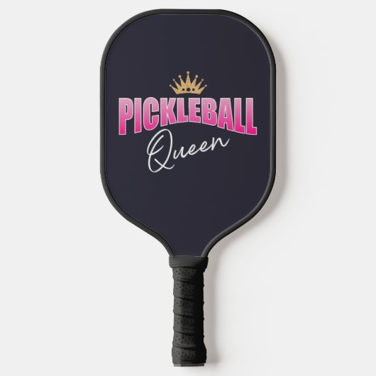 Pickleball Queen Gold Crown Schläger (Vorderseite)