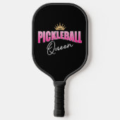 Pickleball Queen Gold Crown Schläger (Rückseite)
