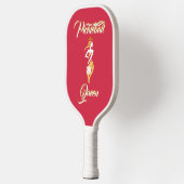 Pickleball Queen of the Court Individuelle Name El Pickleball Schläger (Links)