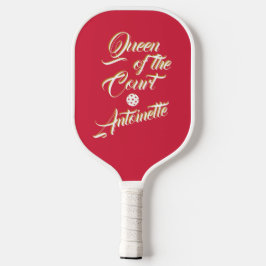 Pickleball Queen of the Court Individuelle Name El Schläger