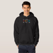 Pickleball Queen Partnerlook Hoodie (Vorne ganz)