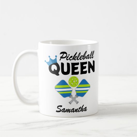 Pickleball Queen Pickleball Coffee Mug Kaffeetasse (Links)