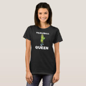 Pickleball Queen Player Premium T-Shirt (Vorne ganz)