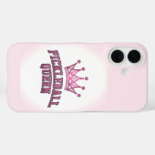 Pickleball Queen Postcard Case-Mate iPhone Hülle (Rückseite (Horizontal))