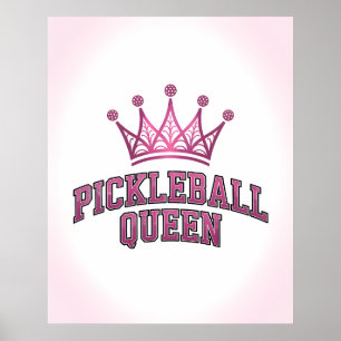 Pickleball Queen Poster