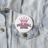 Pickleball Queen Sticker Button (Beispiel)