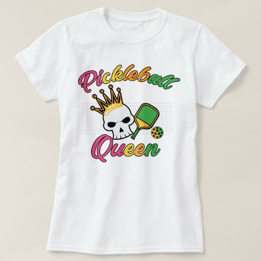 Pickleball Queen T-Shirt (Design vorne)