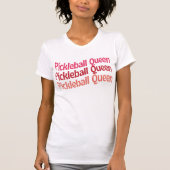 Pickleball Queen T - Shirt für Pickleball Lover (Vorderseite)