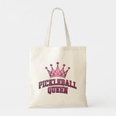 Pickleball Queen Tragetasche (Rückseite)