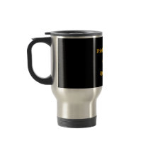 Pickleball Queen travel mug - schwarz mit Gold