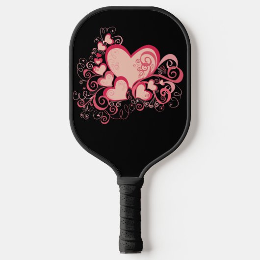 Pickleball-Racket am Valentinstag Pickleball Schläger (Vorderseite)
